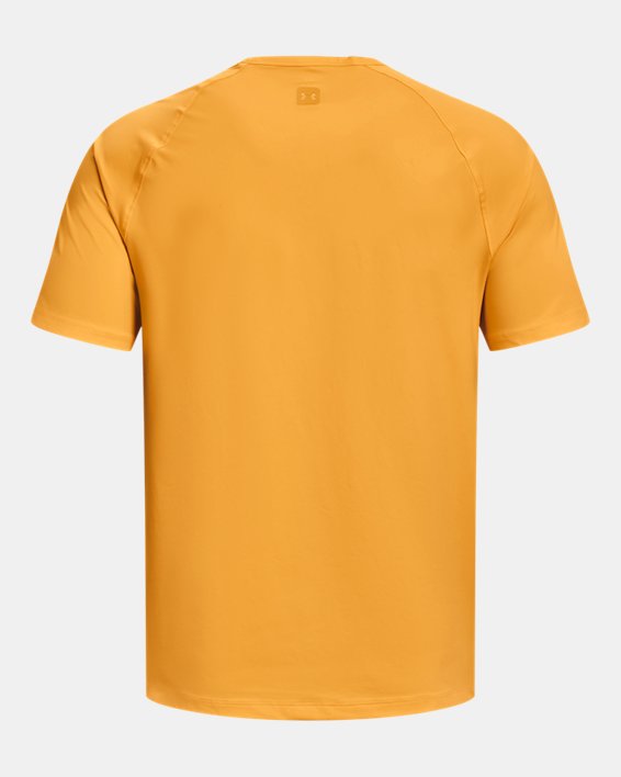 Men's UA Meridian Short Sleeve in Yellow image number 5